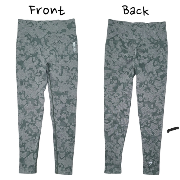 Gymshark Adapt x Whitney Scrunch Butt Leggings Green Size Large 8-10 - Picture 1 of 11